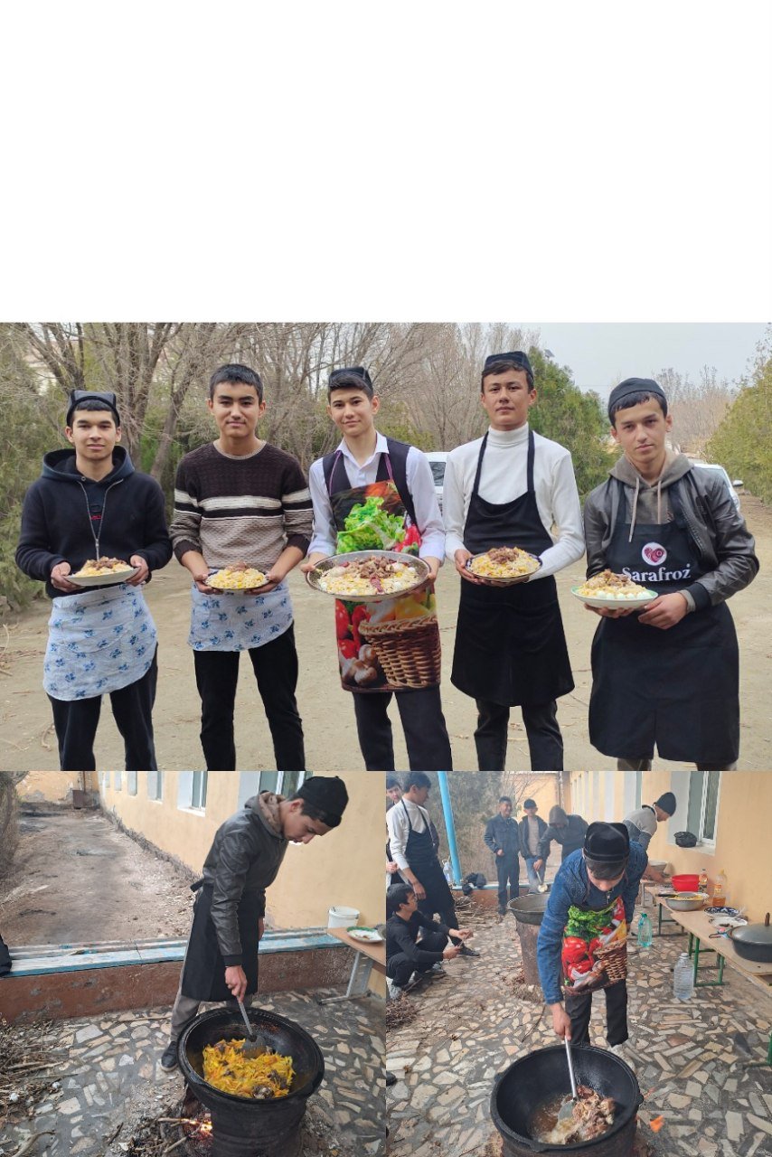 Maktabimizda Navro'z bayrami munosabati bilan "Osh sayli " tanlovi bo'lib o'tdi